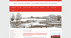 Desktop Screenshot of baotanghochiminh-nr.vn