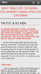 Mobile Screenshot of baotanghochiminh-nr.vn